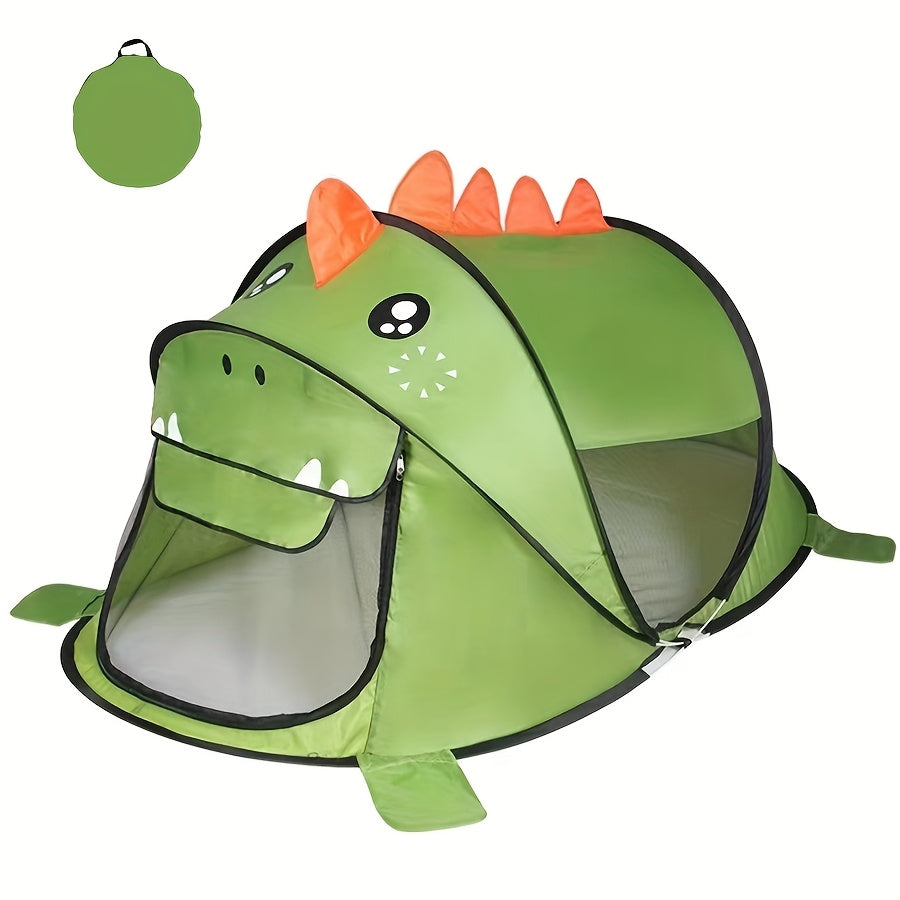 Children's Dinosaur, Shark & Bear Pop-Up Play Tent Set with UPF 50 – Breathable & Portable for Babies & Toddlers