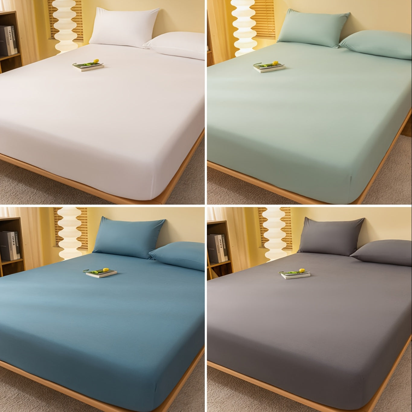 Soft Breathable Fitted Sheet - Perfect Fit and Protection for Your Bed