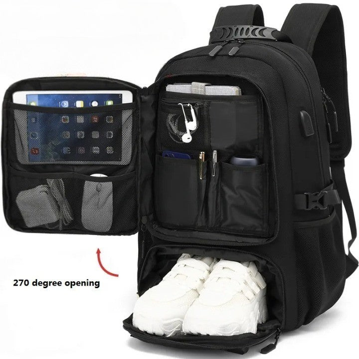 Backpack with USB Connection and Large Capacity (50-80L) – UrbanTrail