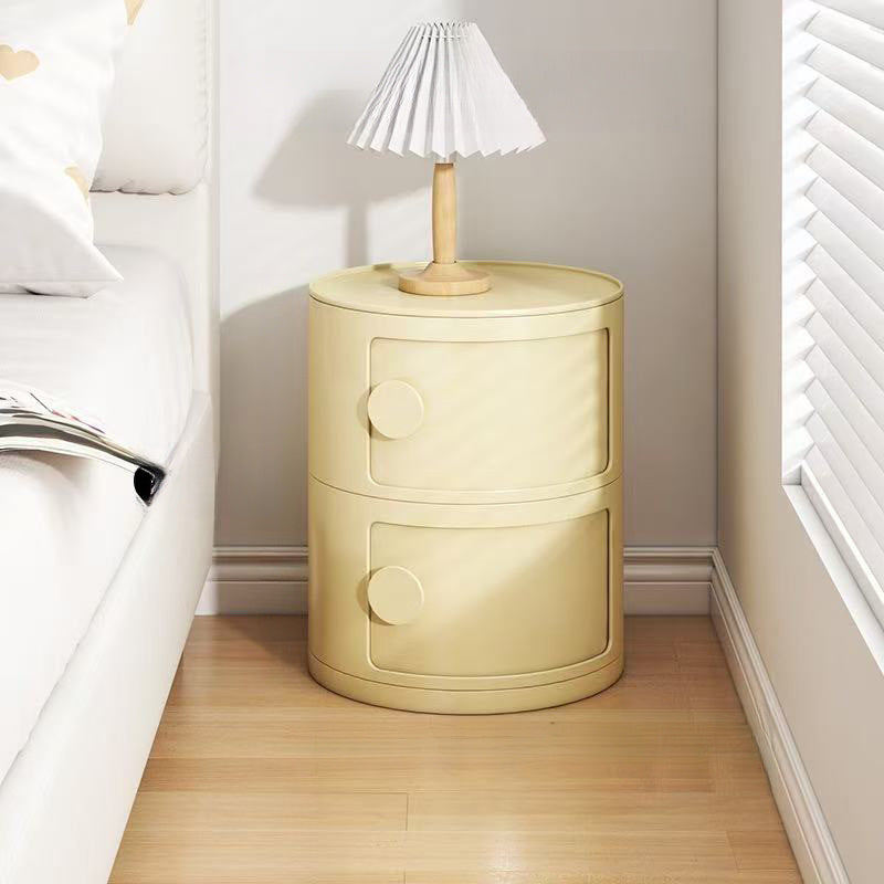 LumiStack Acrylic Bedside Table – Modern and Practical Storage