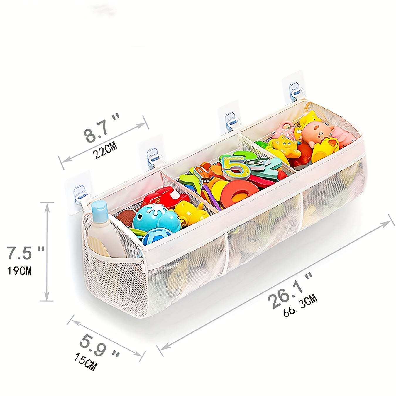 Mesh Bath Toy Organiser - Perfect for Organisation