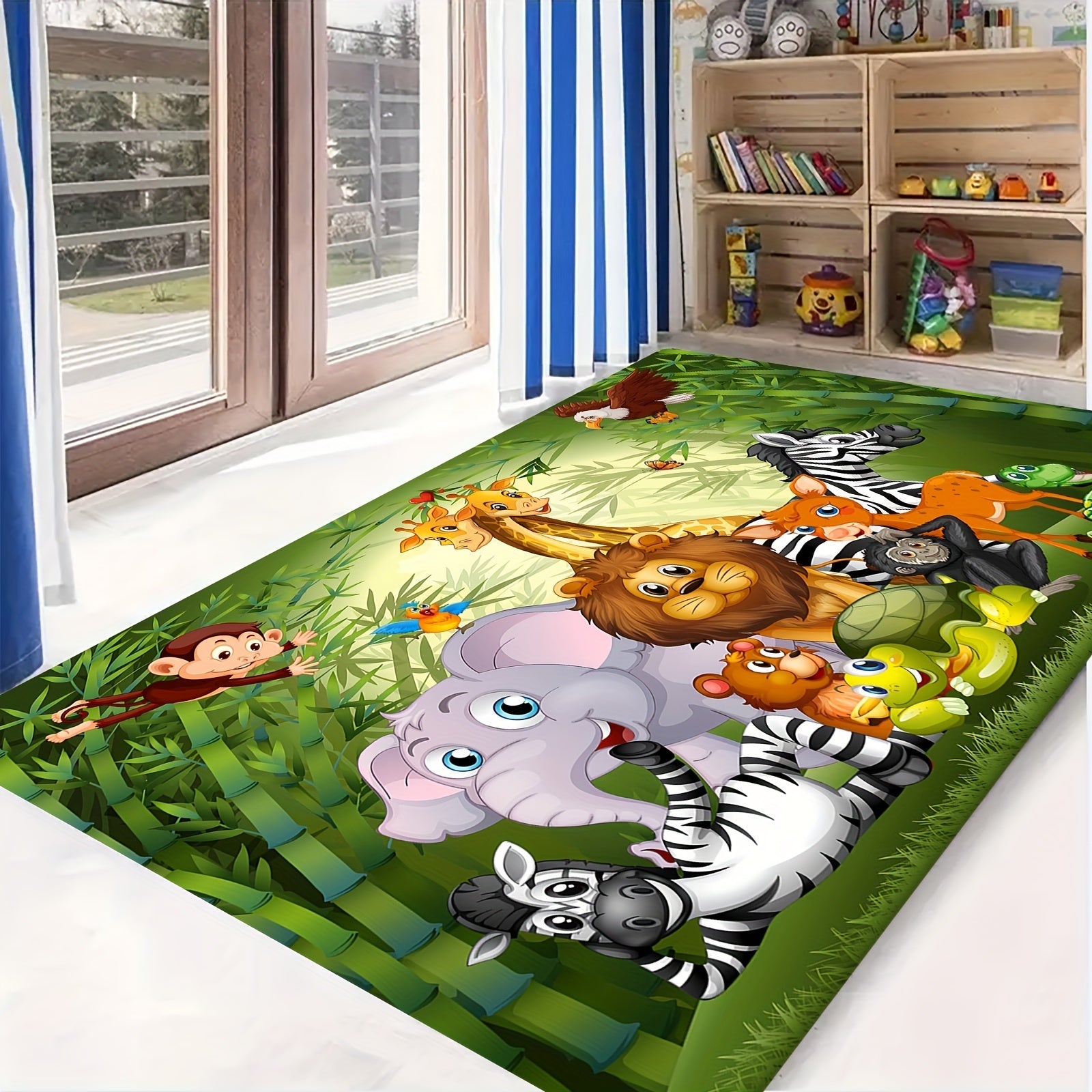 Animal Pattern Rug - For a Playful Atmosphere in Your Home