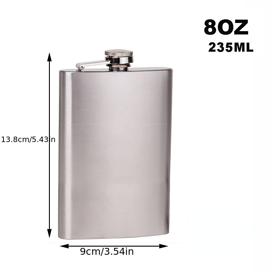 Classic Relief Flask – Compact and Robust