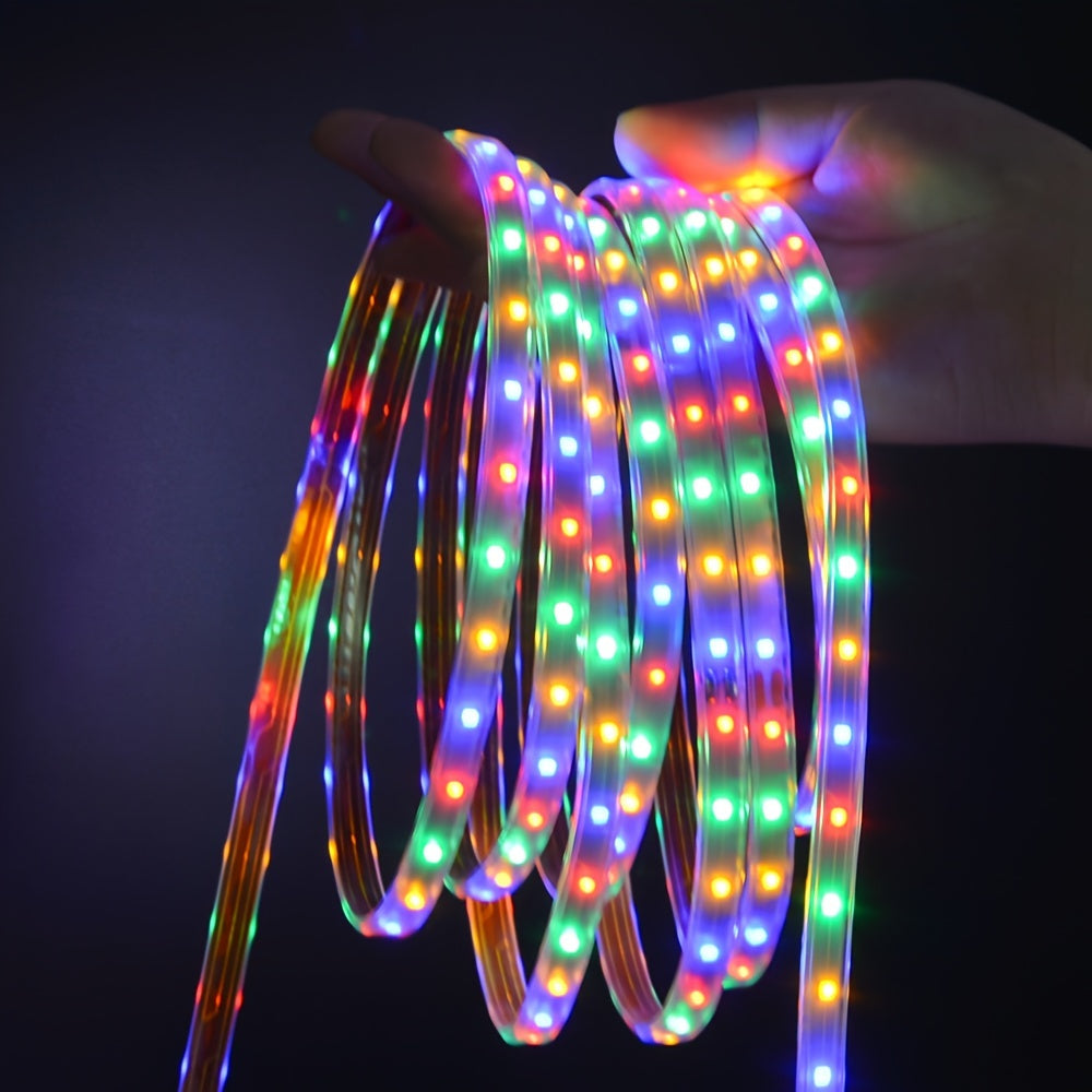 SolarGlow LED Light Strip – For Creative Outdoor Lighting
