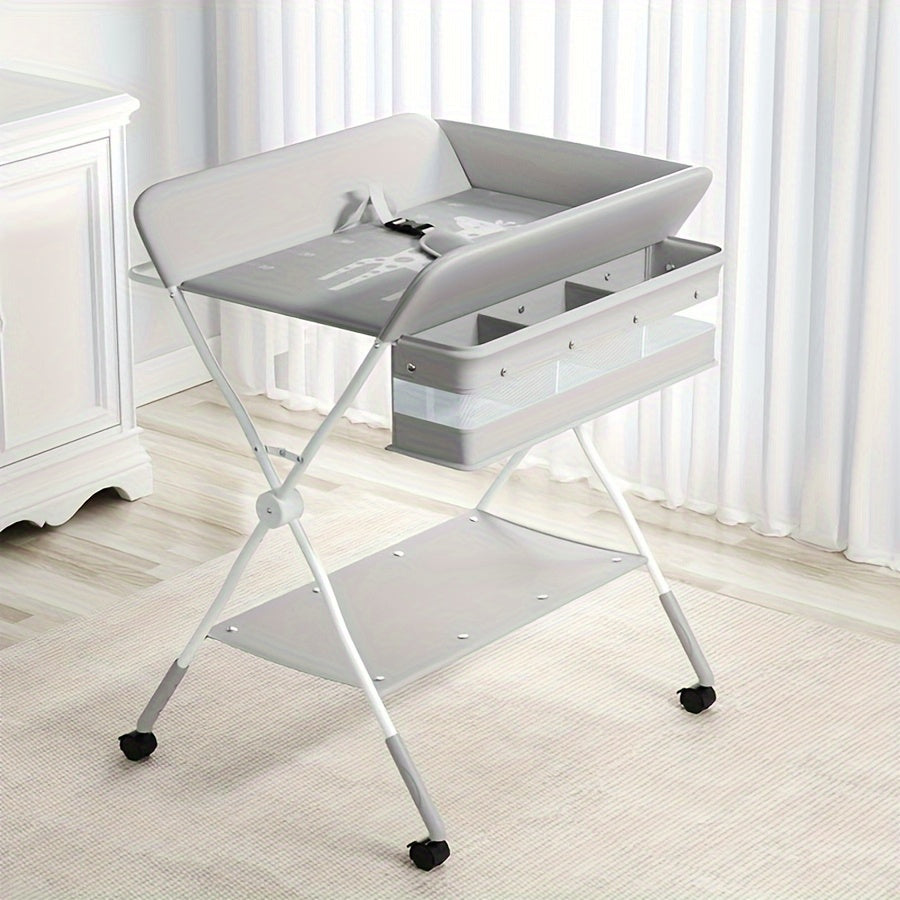 Adjustable and Portable Baby Changing Table – Perfect for Organisation and Comfort