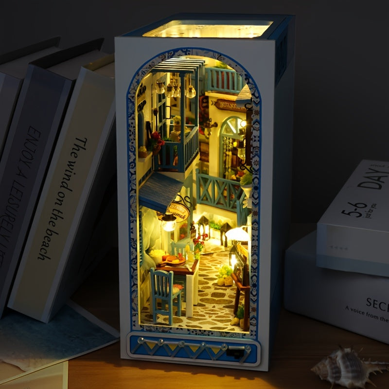 Handmade 3D Wooden Puzzle – Sea Inspired Miniature House