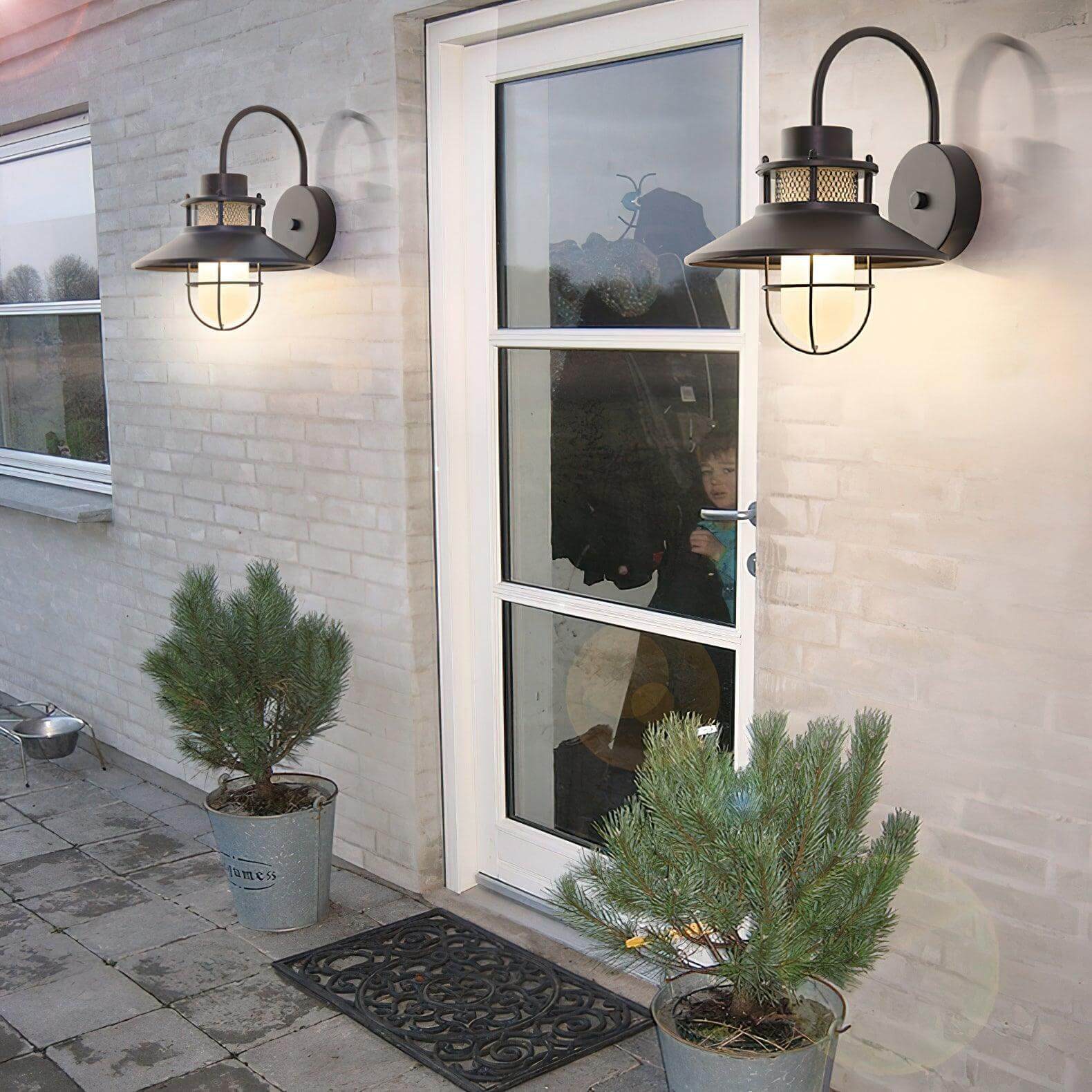 Industrial Outdoor Wall Light - Weatherproof