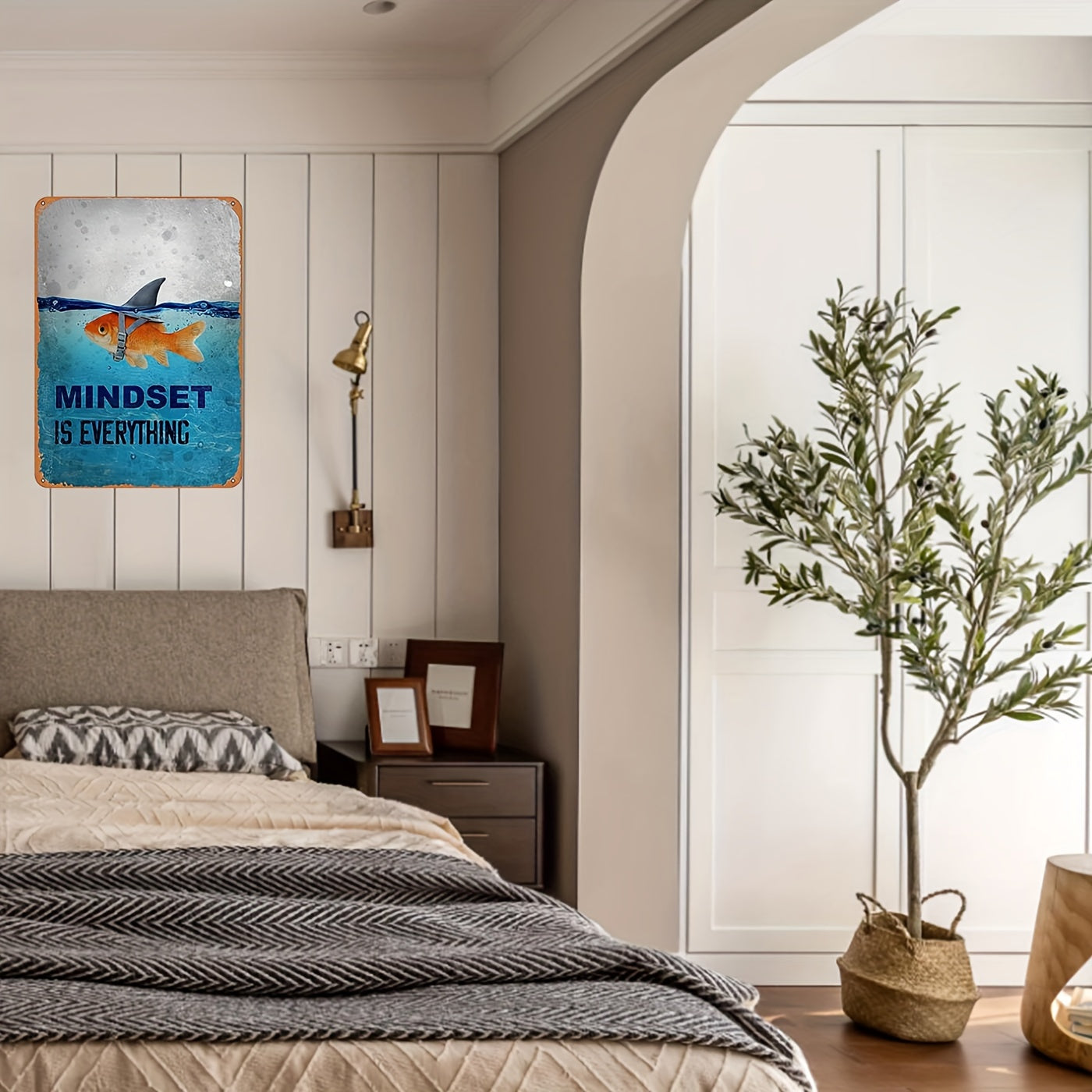 Motivational Metal Sign – For Inspiration in Every Space