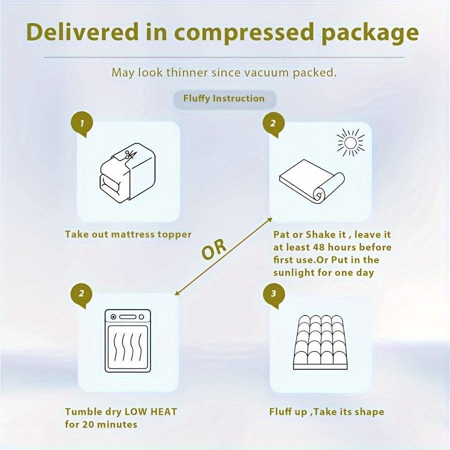 All-Season Comforter Set - Ademend, Soft and Lightweight for a Luxurious Sleep Experience