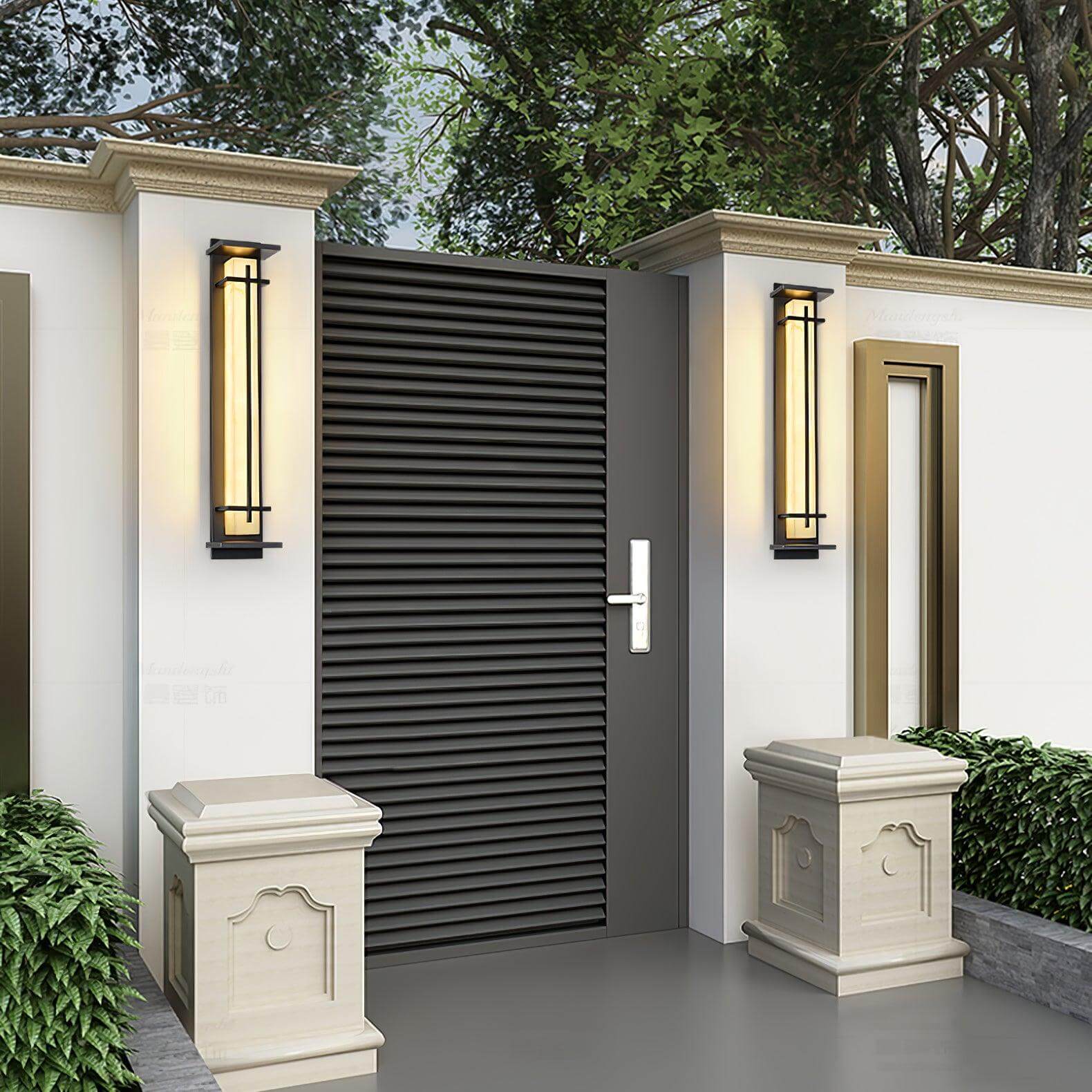 Modern Outdoor Wall Light - Waterproof & Durable