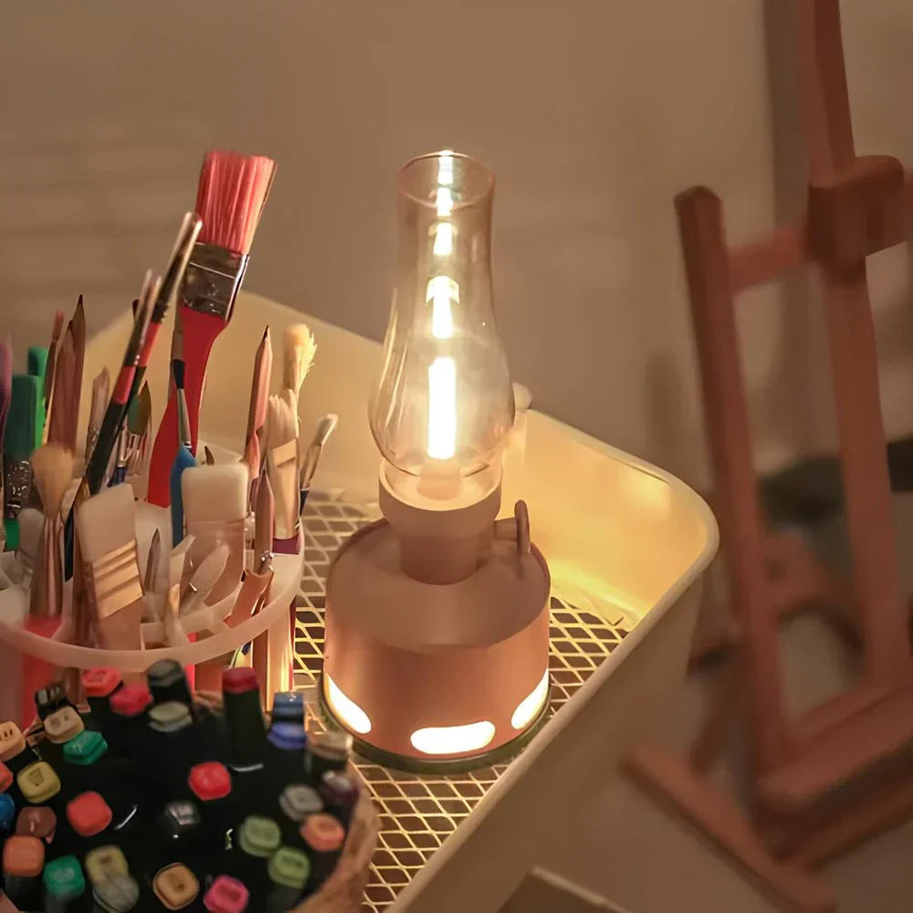 Rechargeable Vintage LED Lantern - LumaLantern