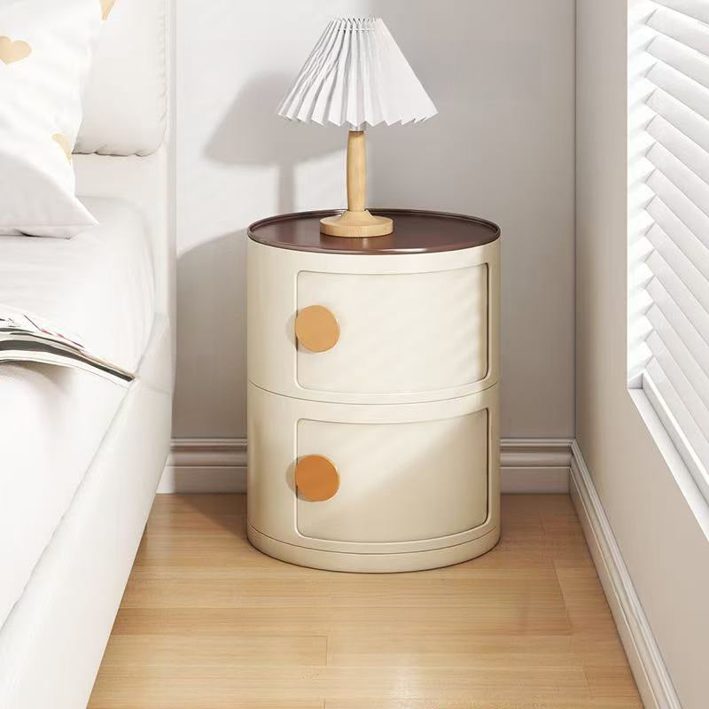 LumiStack Acrylic Bedside Table – Modern and Practical Storage
