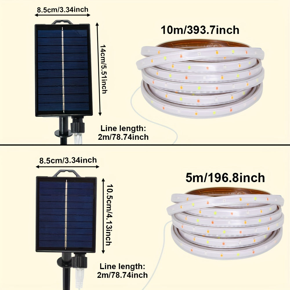 SolarGlow LED Light Strip – For Creative Outdoor Lighting