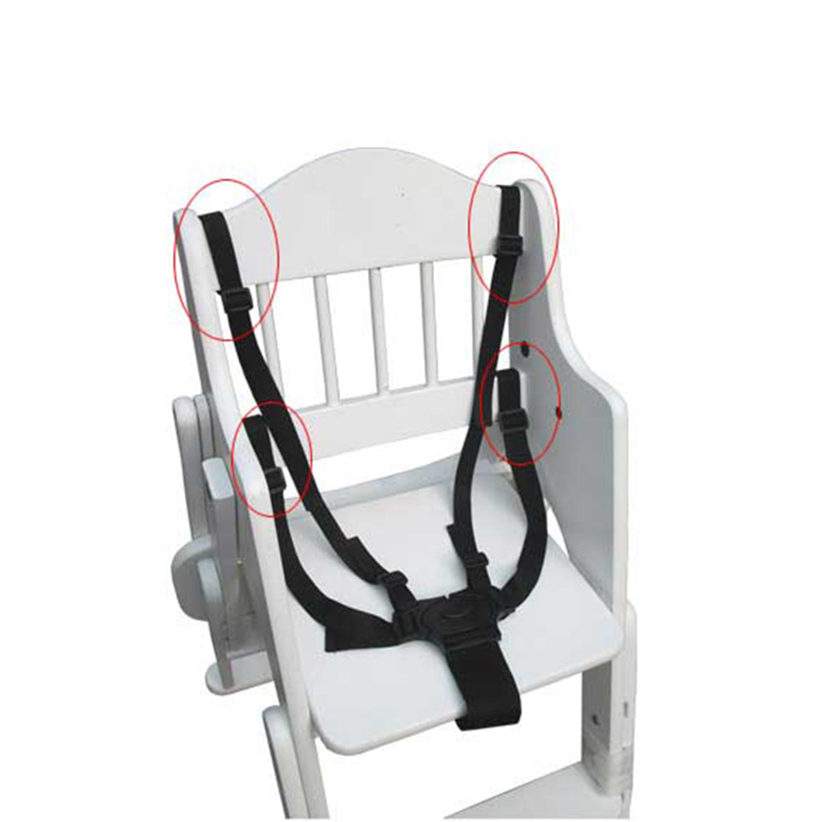 SafeStrap 5-Point Safety Harness with Strap – Comfortable and Safe Solution for Pushchairs, Buggies, and Car Seats