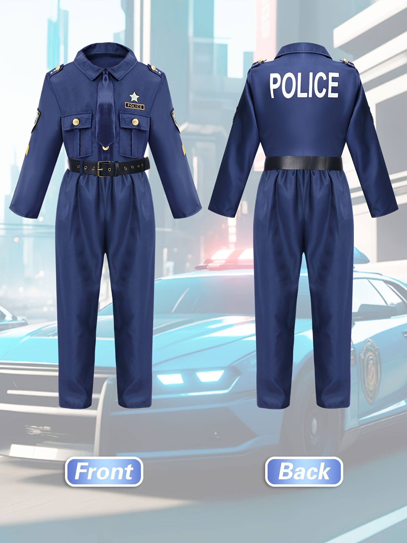 Brave Police Outfit - For Little Heroes