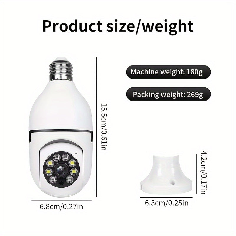 VisionGuard Smart Lamp Camera - For Safety and Comfort at Home