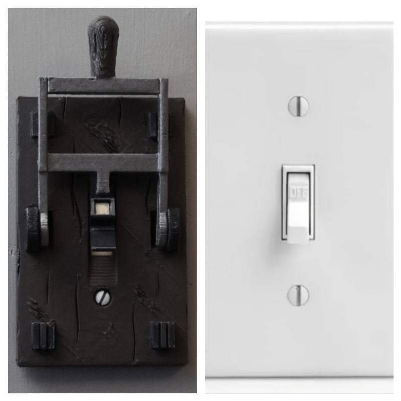 Industrial Light Switch Cover - For a Unique Interior
