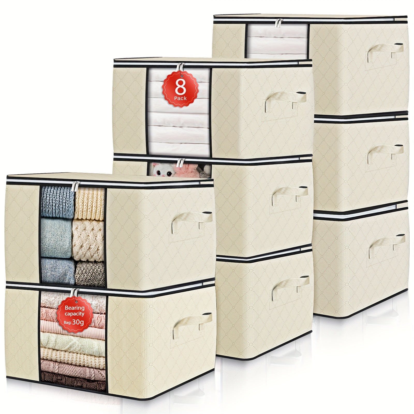 90L Clothing Storage Bags Set – Practical and Spacious