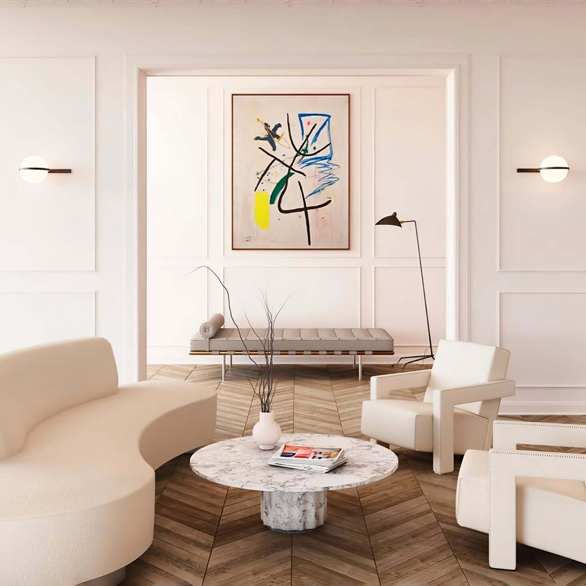 Modern Outdoor Wall Light - Waterproof