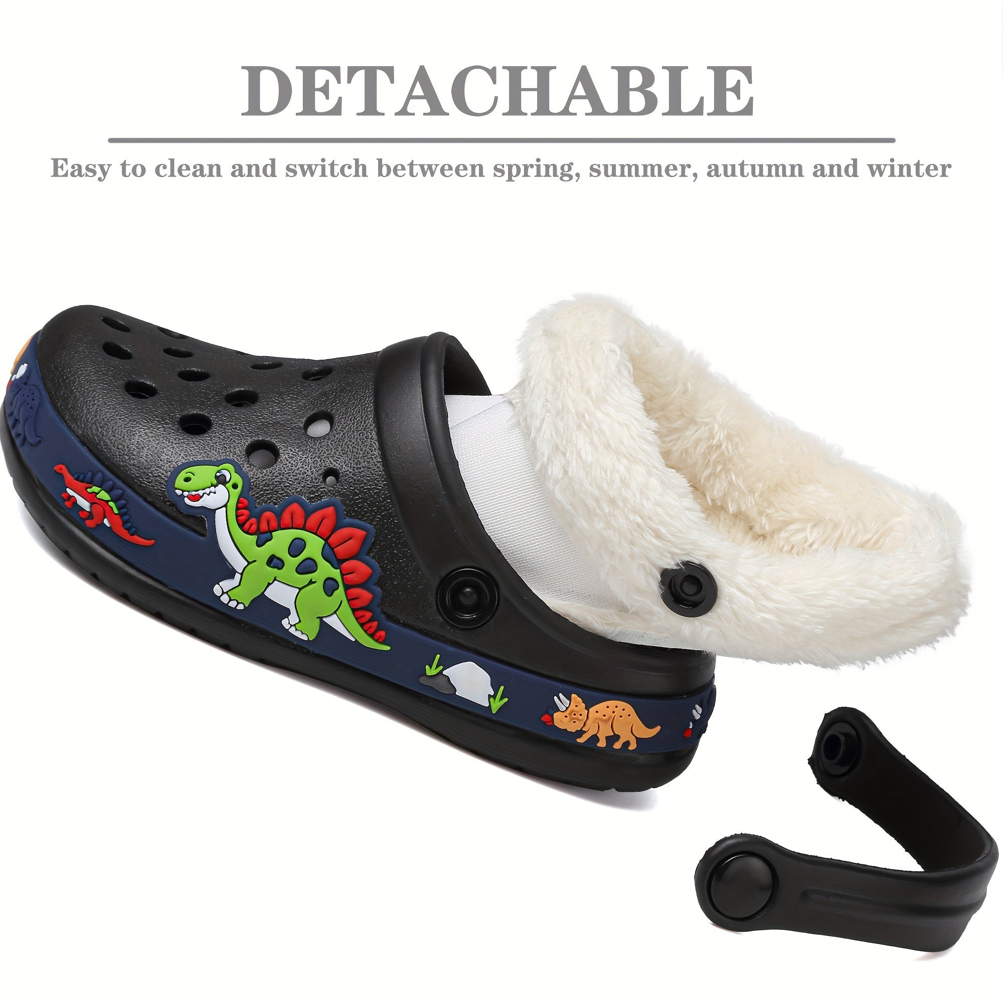 Playful Warmth Clogs for Children - Soft and Comfortable for Indoors