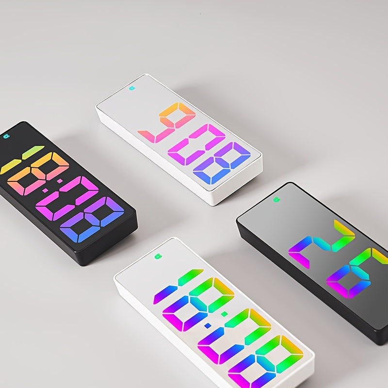 Colourful LED Digital Clock - For a Cheerful Start to the Day