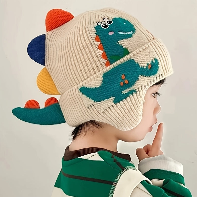Dino Winter Hat for Children - For Playful Warmth