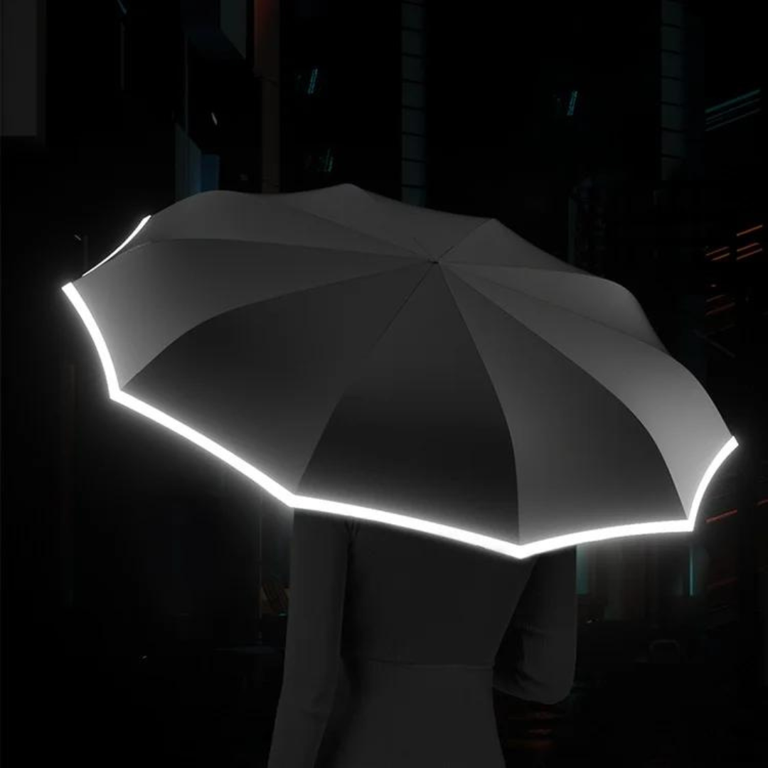 Windproof Umbrella with Reflective Edge - StormGuard