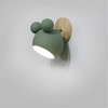 LumiMickey Nordic Wall Light | Adorable Mickey-shaped LED sconce for a cozy children's bedroom and playroom.