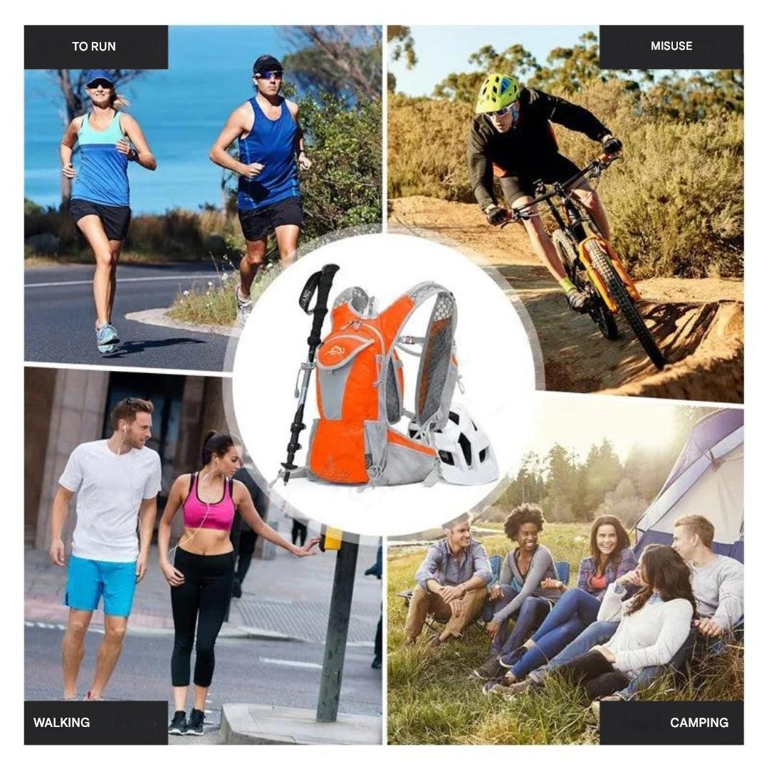 Lightweight, Waterproof Rucksack with Integrated Water Bladder – AquaPack