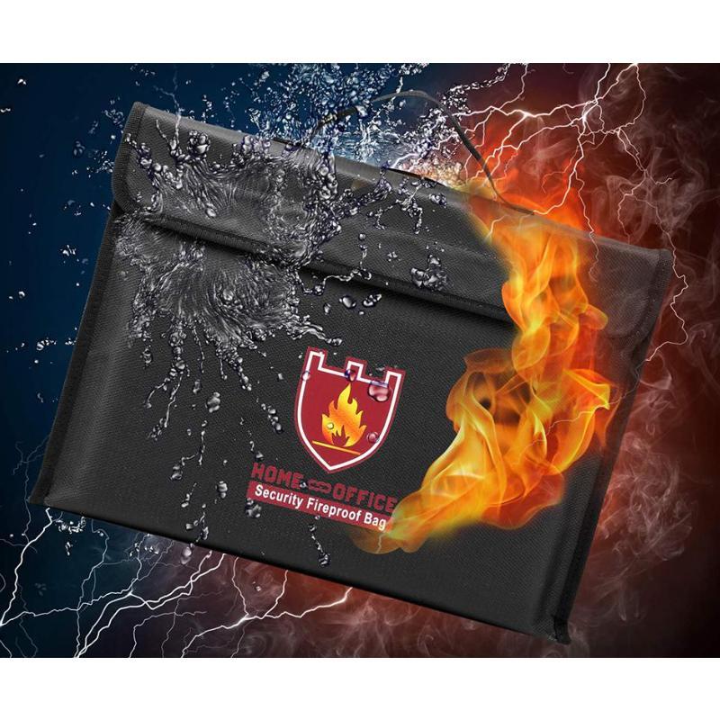 Fireproof and Water-Resistant Document Bag
