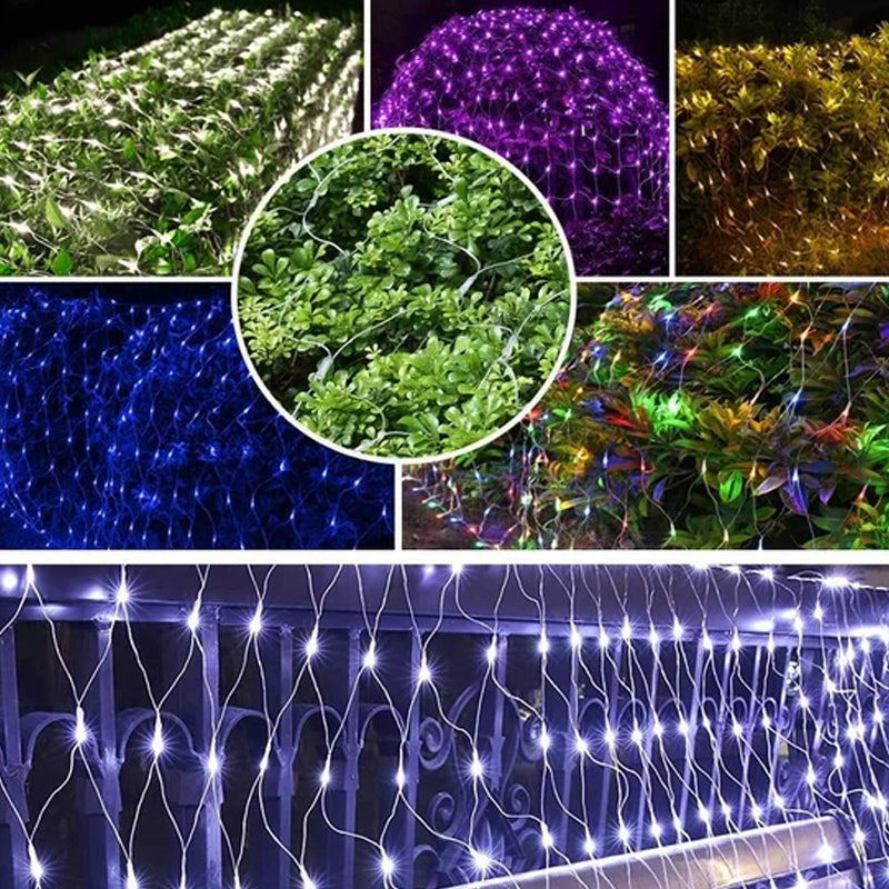 Solar Fish Net Lights