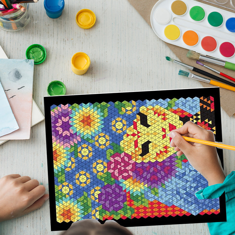 Colourful Creative Number Colouring Book - For Relaxation and Fun