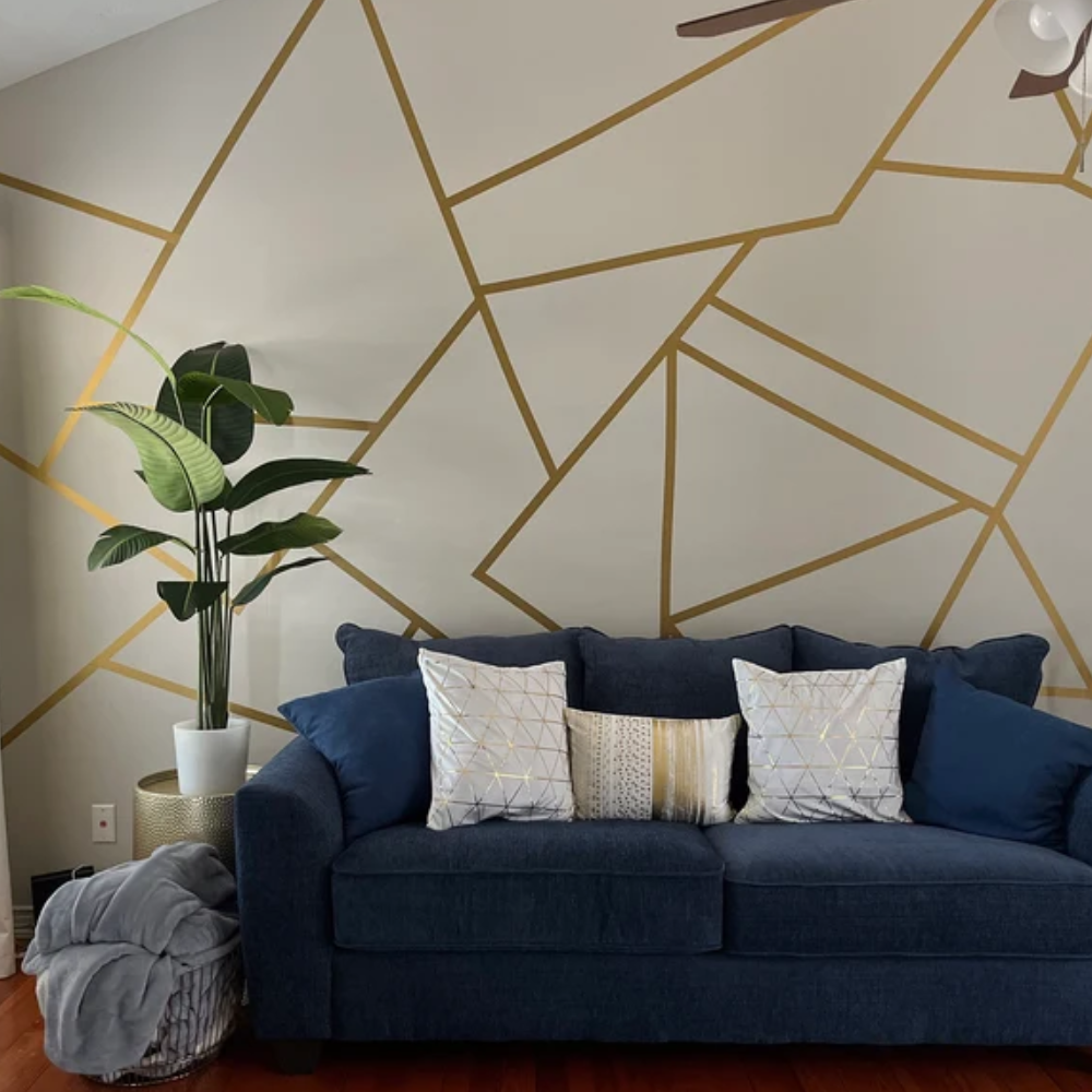 Golden Elegance Stickers - Luxurious and Stylish Decals for Any Surface