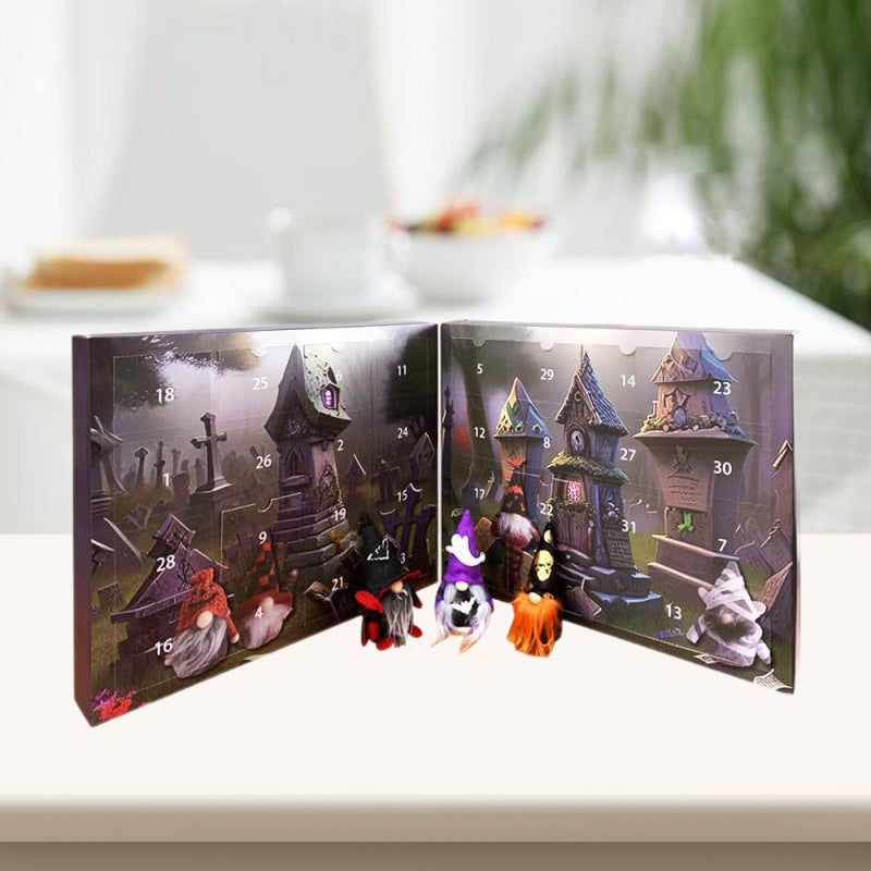 FestiviChic Gnome Countdown Calendar | Premium Advent Calendar for Holiday Décor