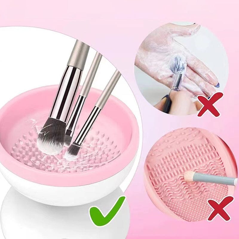 Electric Makeup Brush Cleaner - Quick and Thorough Cleaning