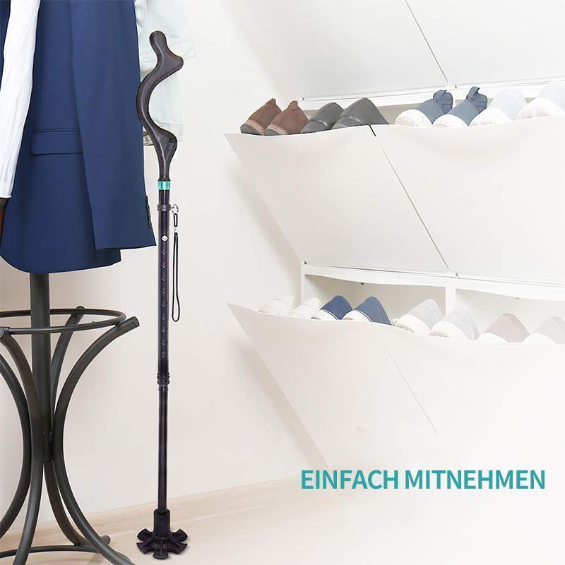Folding and Retractable Walking Stick