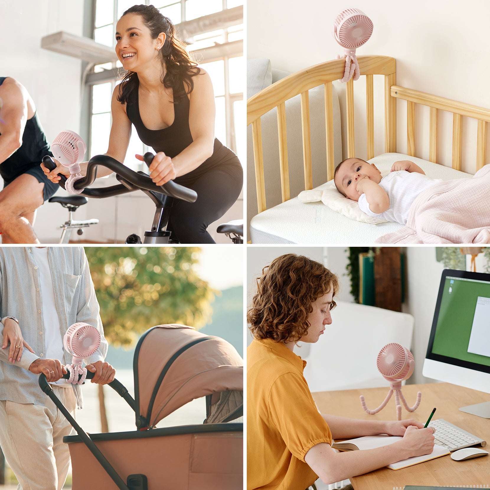 USB Rechargeable Handheld Cooling Fan for Travel