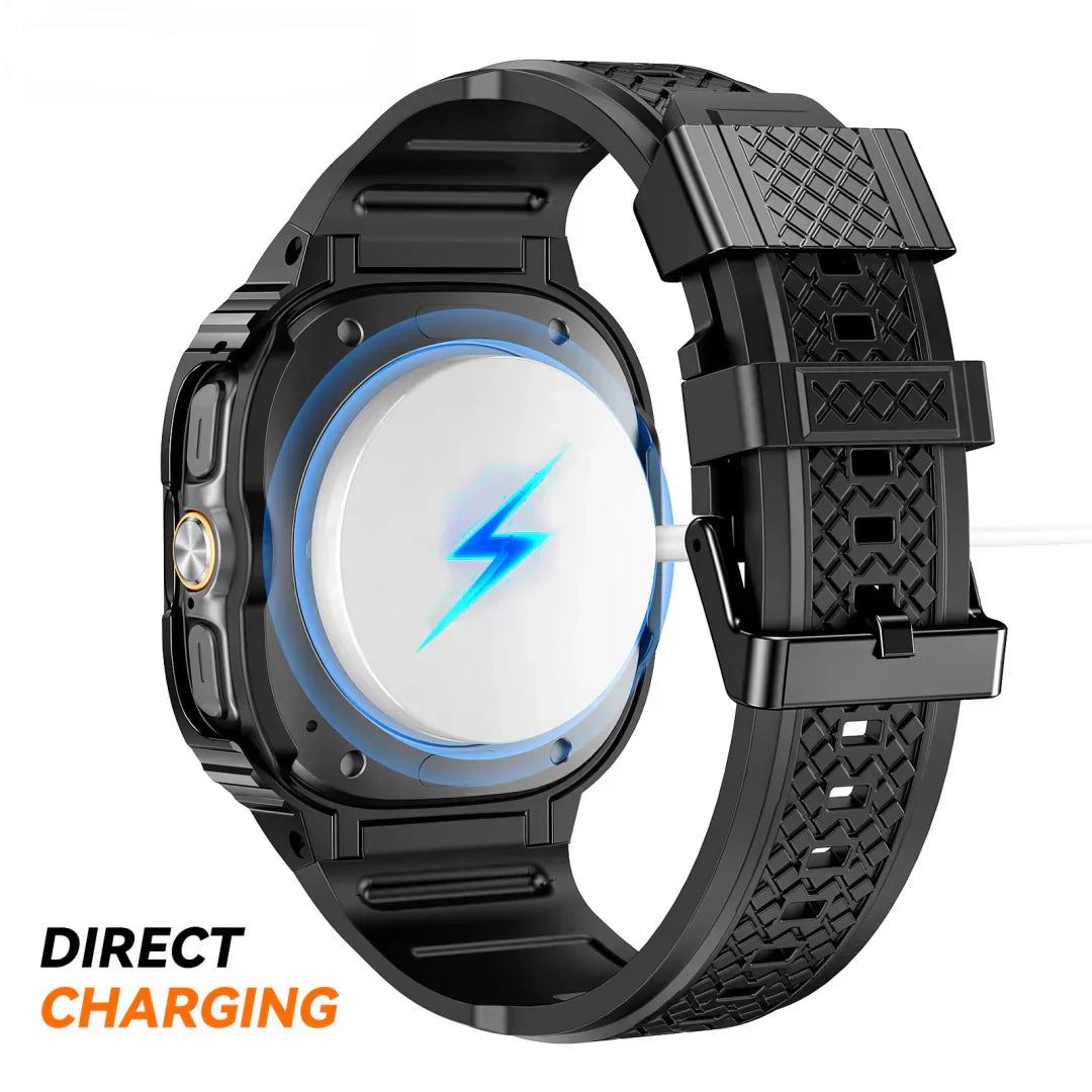 Rugged Stainless Steel Housing Set for Samsung Galaxy Watch Ultra