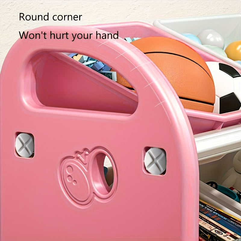 MultiStore Storage Rack - Spacious and Sturdy Organiser with 6 Bins