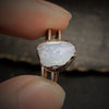 Natural Raw Stone Birth Ring – Selina