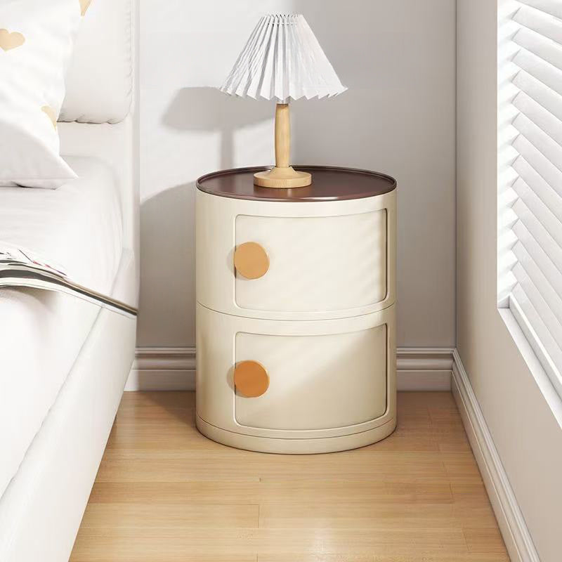 LumiStack Acrylic Bedside Table – Modern and Practical Storage
