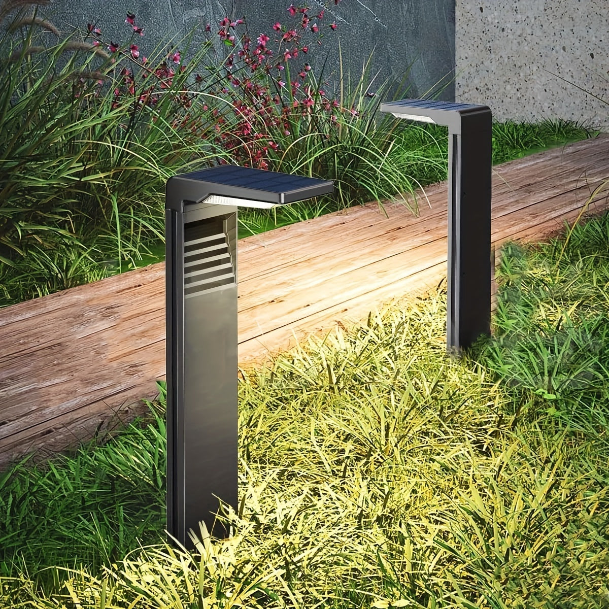 Solar Garden Path Lighting – Modern and Functional