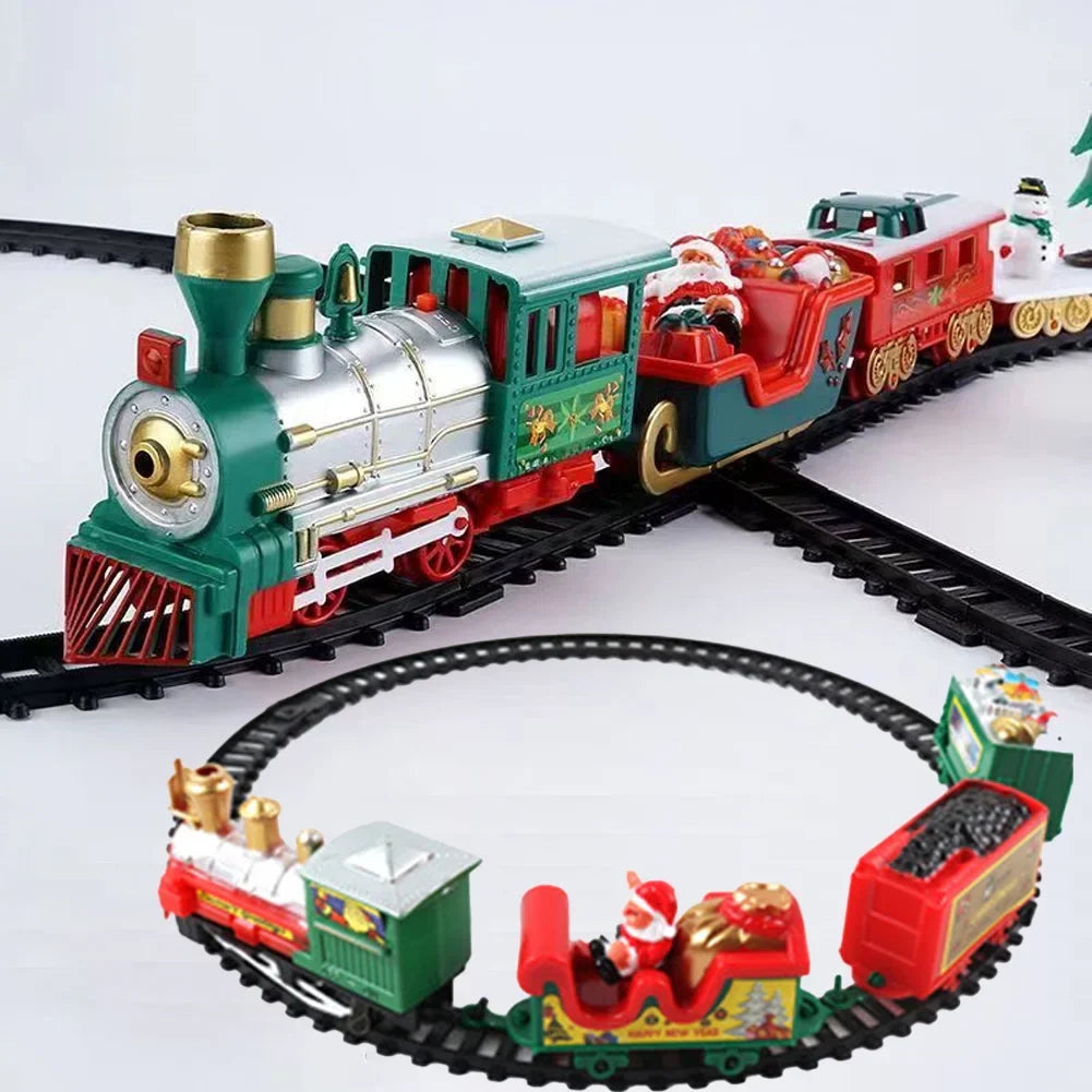 Electric Christmas Tree Train for Festive Decoration – FestExpress