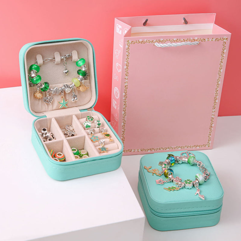 Handcrafted Bead Bracelet Set for Children