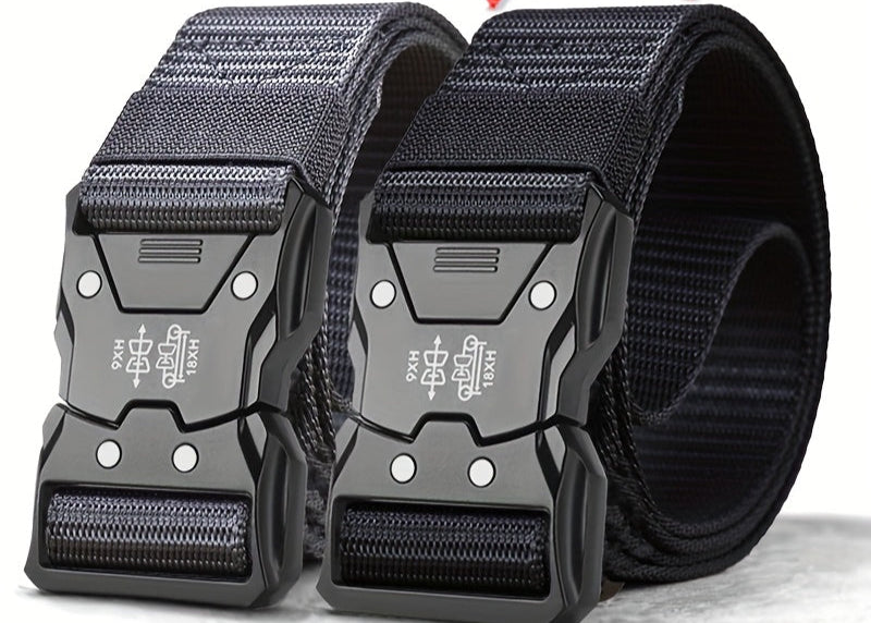 Unisex Tactical Nylon Belt – Durable, Breathable and Versatile