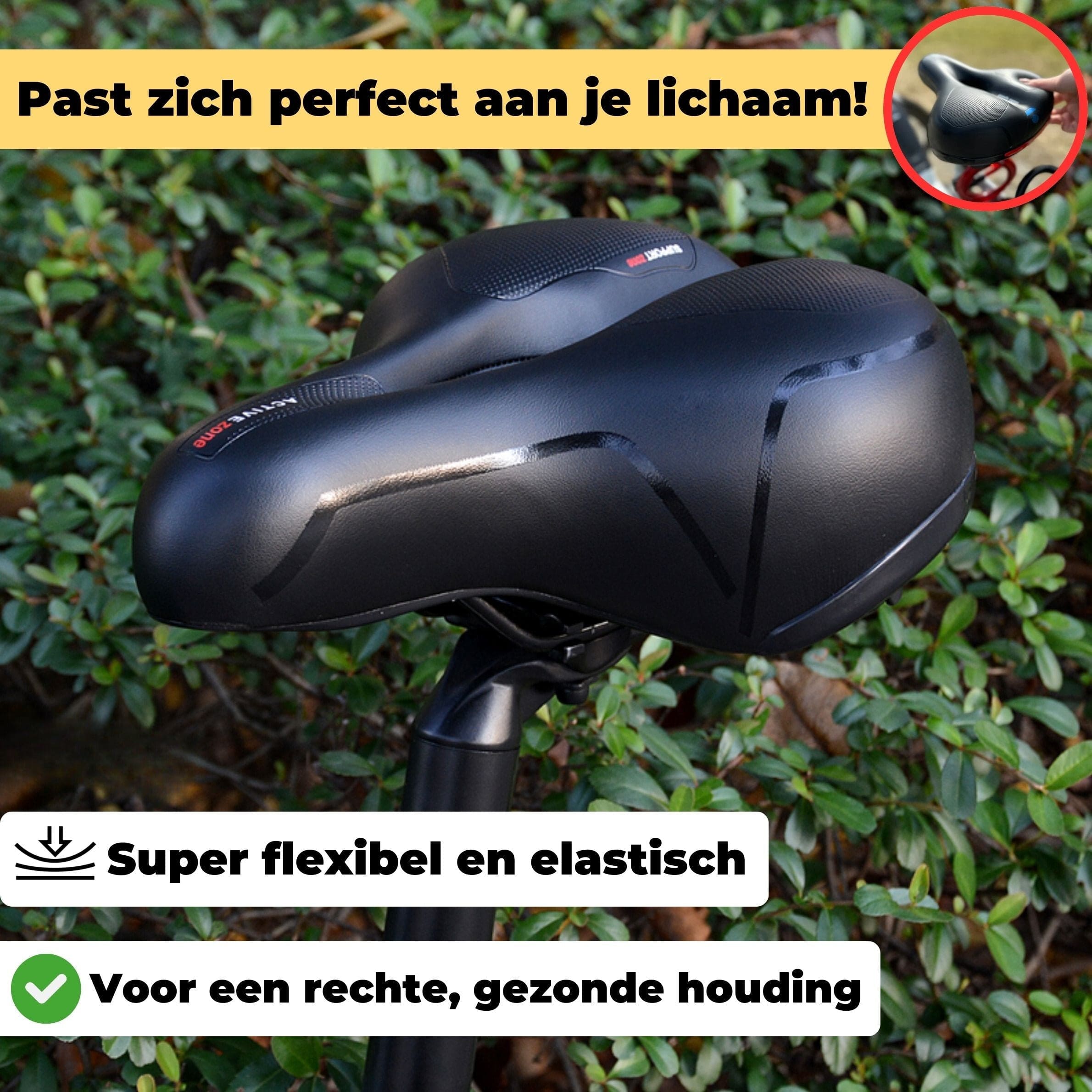 ErgoRide - Ergonomic Bike Saddle