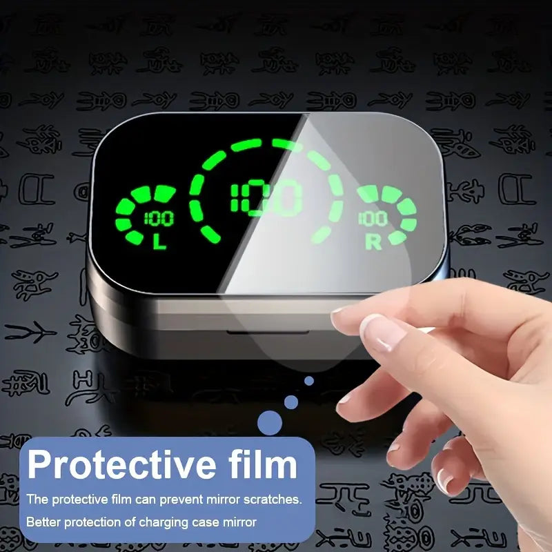 Soniq - UltraBass Wireless Earbuds – Sporty In-Ear Headphones with Charging Case