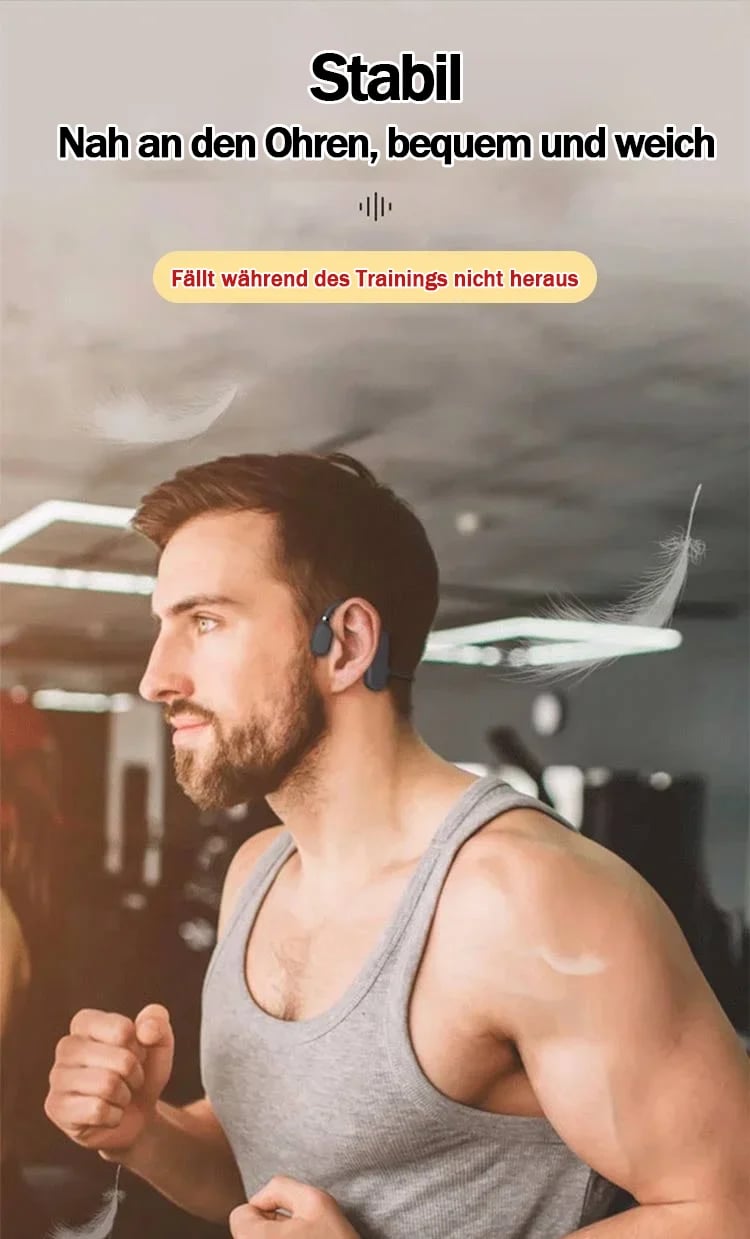 Bone Conduction Headphones - Bluetooth Wireless Headphones