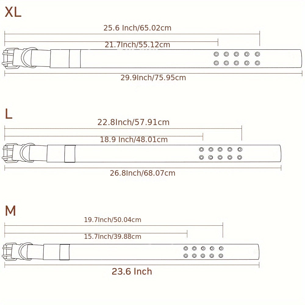Adjustable Nylon Dog Collar – Comfort and Control for Large Dogs