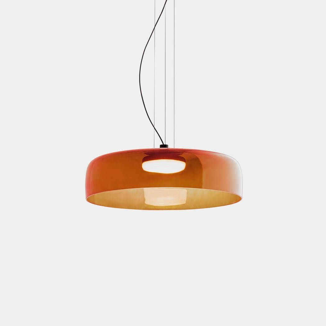Norwegian Glass Pendant Lamp - Unique Design